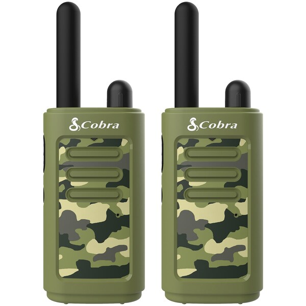 Cobra Compact 16-Mile 2-Way Radios (Green) HE150G